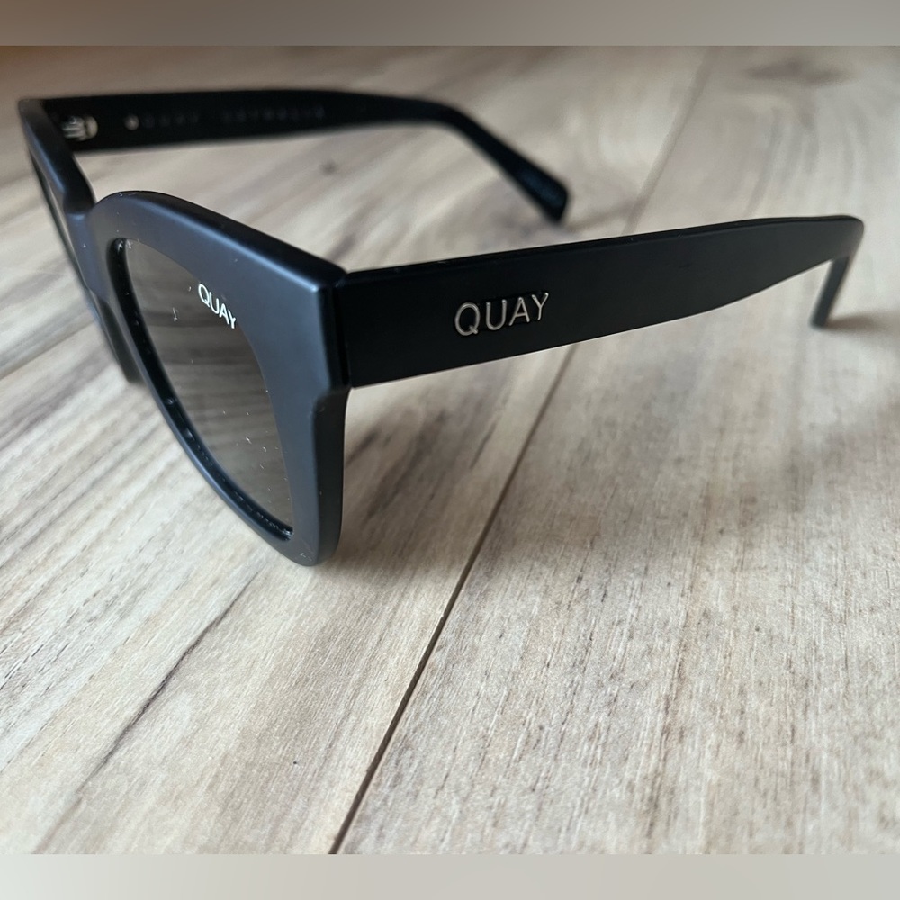 Quay After Hours Matte Black Sunglasses